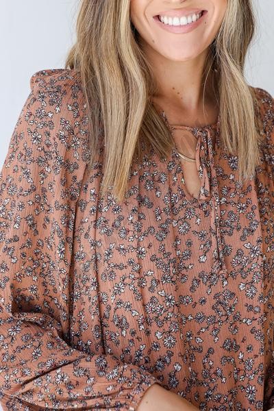 Blooming Buds Floral Blouse ● Dress Up Sales - -3