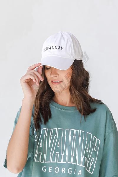 Savannah Embroidered Hat ● Dress Up Sales - -10