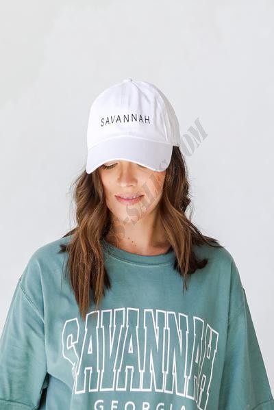 Savannah Embroidered Hat ● Dress Up Sales - -1