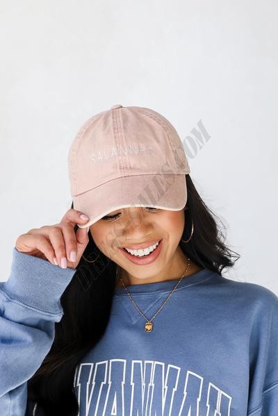 Savannah Embroidered Hat ● Dress Up Sales - -2