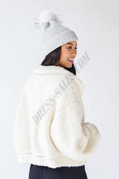 Cozy For Yourself Sherpa Jacket ● Dress Up Sales - -8