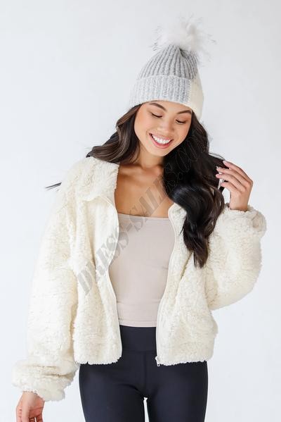 Cozy For Yourself Sherpa Jacket ● Dress Up Sales - -10