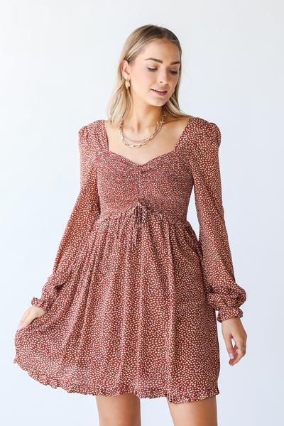 Remember Me Smocked Mini Dress ● Dress Up Sales - -1