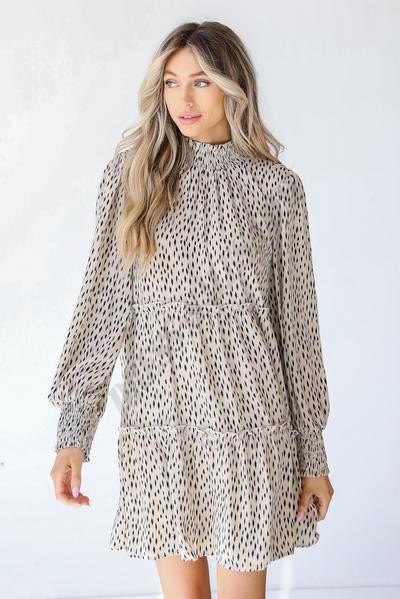 Loving You Is Easy Spotted Tiered Dress ● Dress Up Sales - -0