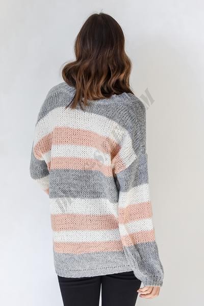 On Discount ● Your Sweetheart Striped Sweater ● Dress Up - -3