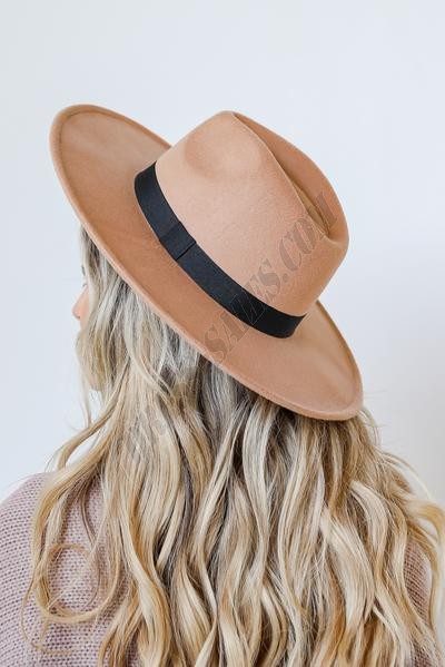 Harlow Wide Brim Fedora Hat ● Dress Up Sales - -0