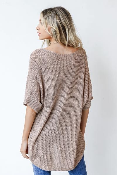 On Discount ● Never Too Far Loose Knit Sweater ● Dress Up - -6