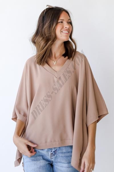 Go The Extra Mile Oversized Blouse ● Dress Up Sales - -4