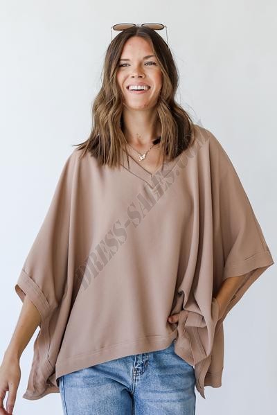 Go The Extra Mile Oversized Blouse ● Dress Up Sales - -0