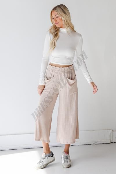 Spend Some Time Culotte Pants ● Dress Up Sales - -0