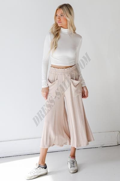 Spend Some Time Culotte Pants ● Dress Up Sales - -4