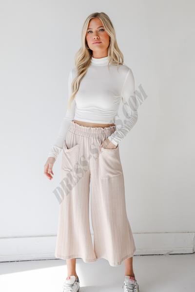 Spend Some Time Culotte Pants ● Dress Up Sales - -1