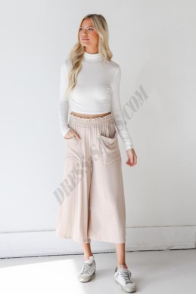 Spend Some Time Culotte Pants ● Dress Up Sales - -6