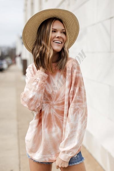 Taylor Oversized Tie-Dye Pullover ● Dress Up Sales - -1