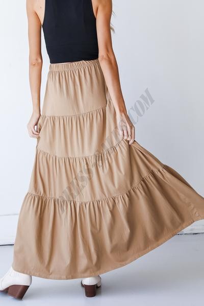 Swept Away Tiered Maxi Skirt ● Dress Up Sales - -6