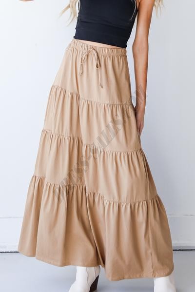 Swept Away Tiered Maxi Skirt ● Dress Up Sales - -3