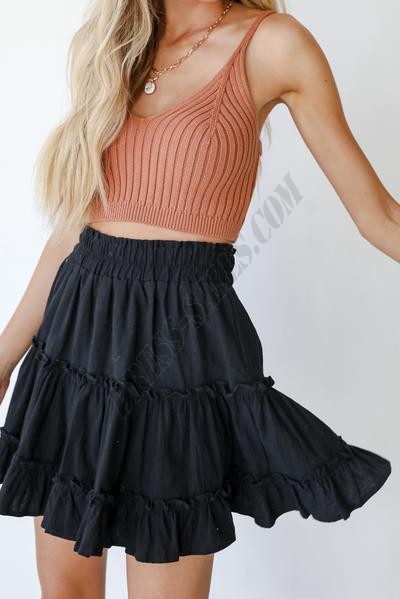 For The Frill Of It Tiered Mini Skirt ● Dress Up Sales - -6