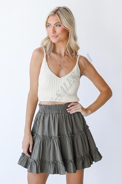 For The Frill Of It Tiered Mini Skirt ● Dress Up Sales - -11