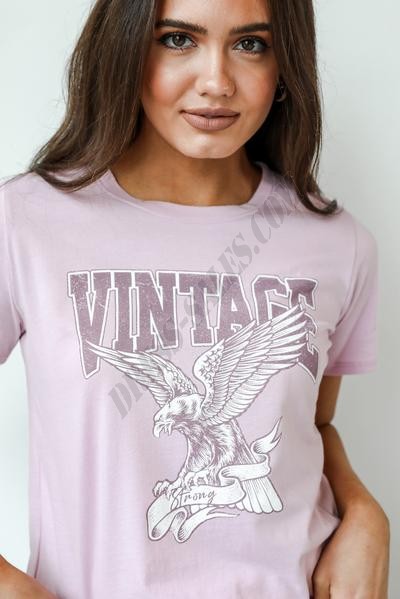On Discount ● Vintage Eagle Graphic Tee ● Dress Up - -2