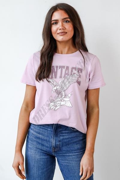 On Discount ● Vintage Eagle Graphic Tee ● Dress Up - -1