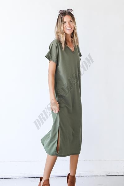 On Discount ● Above The Rest Midi Dress ● Dress Up - -0