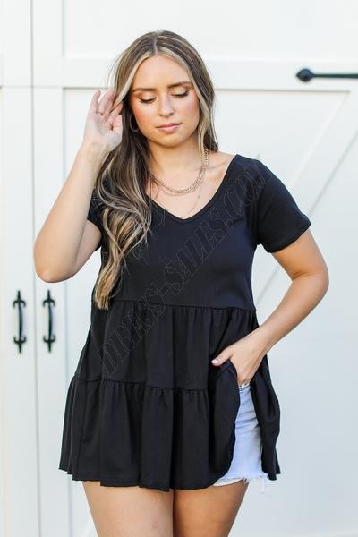 Ansley Tiered Babydoll Top ● Dress Up Sales - -3