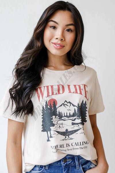 On Discount ● Wildlife Oversized Graphic Tee ● Dress Up - -0