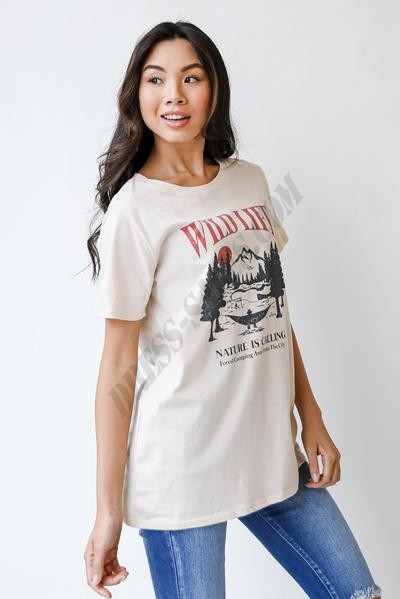 On Discount ● Wildlife Oversized Graphic Tee ● Dress Up - -2