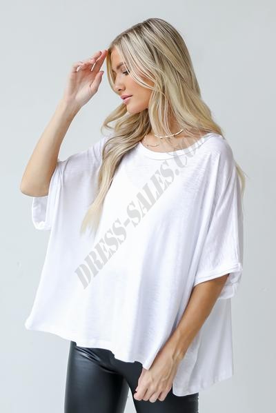 Try It Out Oversized Tee ● Dress Up Sales - Try It Out Oversized Tee ● Dress Up Sales