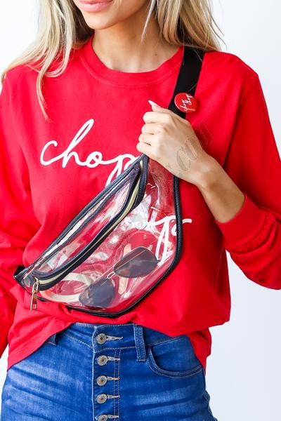 Emily Clear Fanny Pack ● Dress Up Sales - Emily Clear Fanny Pack ● Dress Up Sales