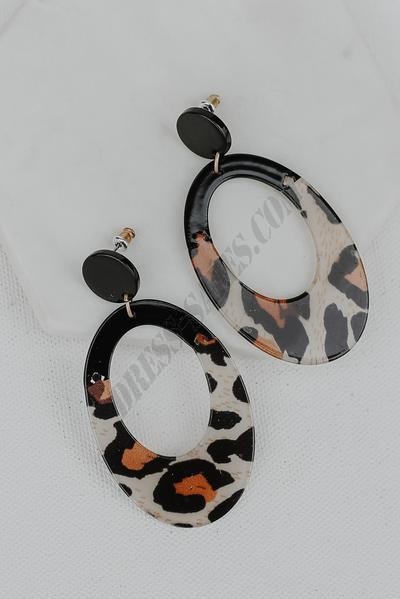 On Discount ● Jessie Leopard Statement Earrings ● Dress Up - On Discount ● Jessie Leopard Statement Earrings ● Dress Up