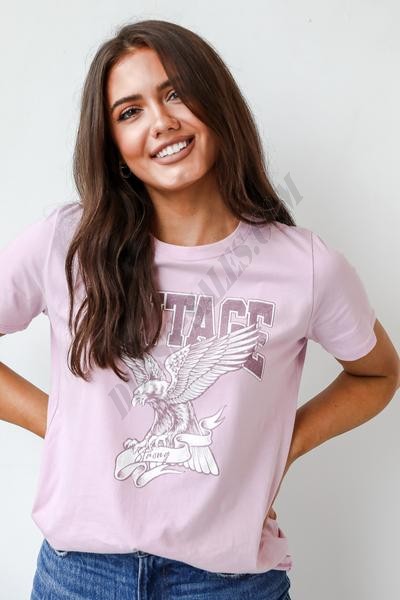 On Discount ● Vintage Eagle Graphic Tee ● Dress Up - On Discount ● Vintage Eagle Graphic Tee ● Dress Up