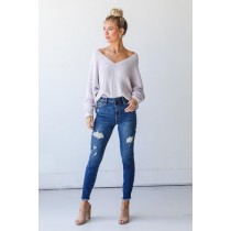 Sierra Distressed Skinny Jeans ● Dress Up Sales