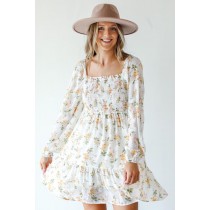 On Discount ● One True Love Smocked Floral Dress ● Dress Up