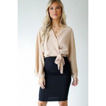 Olivia Bodycon Midi Skirt ● Dress Up Sales