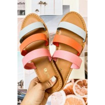 Key West Strappy Slide Sandals ● Dress Up Sales