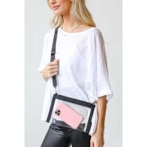 Hayley Clear Crossbody Bag ● Dress Up Sales