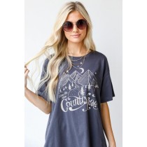 On Discount ● Country Roads Graphic Tee ● Dress Up