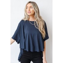 Start With The Basics Oversized Tee ● Dress Up Sales