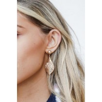 On Discount ● Ally Gold Drop Earrings ● Dress Up