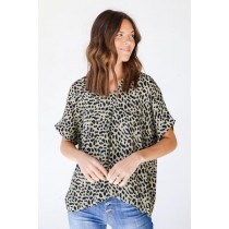 On Discount ● Delightfully Wild Leopard Blouse ● Dress Up