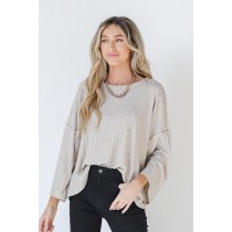 Aubrey Oversized Knit Top ● Dress Up Sales