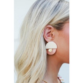 On Discount ● Maria Acrylic Statement Earrings ● Dress Up