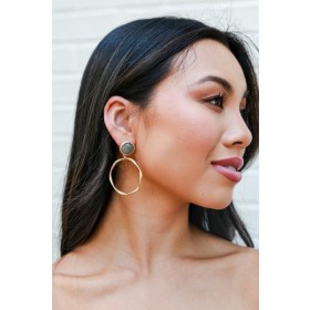 On Discount ● Gracie Statement Drop Earrings ● Dress Up