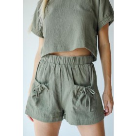 On Discount ● Picture Perfect Linen Shorts ● Dress Up