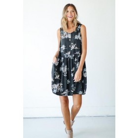 On Discount ● Lush Gardens Floral Babydoll Dress ● Dress Up