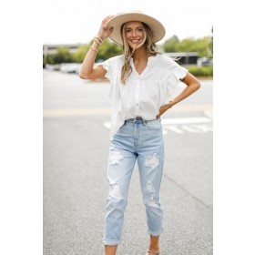 Natalie High-Rise Mom Jeans ● Dress Up Sales
