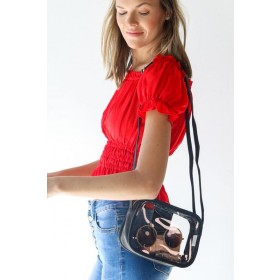 Olivia Clear Crossbody Bag ● Dress Up Sales