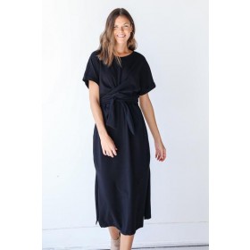 On Discount ● Ready Or Knot Midi Dress ● Dress Up