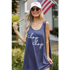 On Discount ● Chop Chop Graphic Tank ● Dress Up